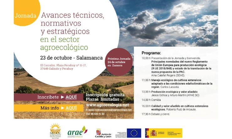 Avances técnico, normativos y estratégico en el sector agroecológico. Salamanca.